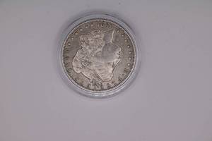 lot 7 image: 1901-O 90% Silver Morgan One Dollar Coin