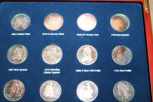 lot 80 image: A Tribute To Americas Favorite Silver Coins Set