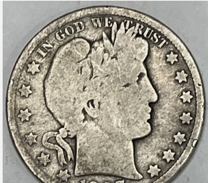 lot 74 image: 1907 D BARBER HALF DOLLAR NICE COIN