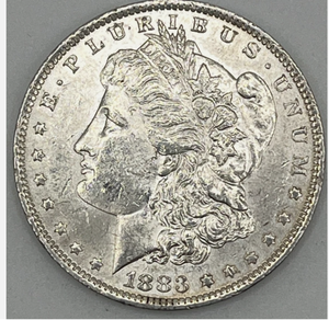 lot 130 image: 1883-O $1 Morgan Silver Dollar Uncirculated - Nice New Orleans Coin