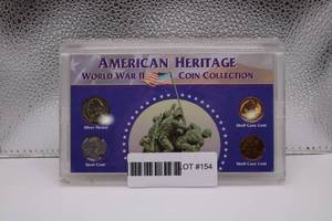 lot 154 image: American Heritage World War II Coin Collection