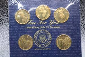 lot 163 image: A Coin History Of The US Presidents (Still in original packaging)