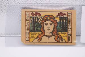 lot 170 image: 1922 Germany Freienwalde Notgeld 25 Pfennig Note