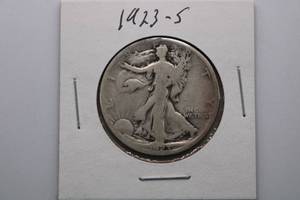 lot 191 image: 1923-S Walking Liberty Half Dollar