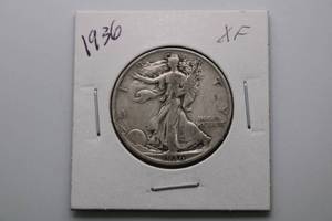 lot 199 image: 936-P Walking Liberty Half Dollar 50c