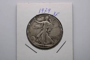lot 213 image: 1939 (P) Walking Liberty Half Dollar