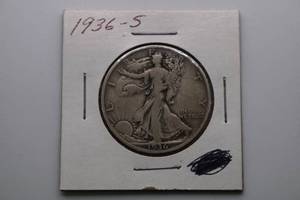 lot 222 image: 1936-S Liberty Walking Half Dollar