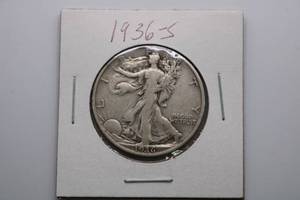 lot 224 image: 1936-S Liberty Walking Half Dollar