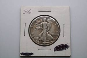 lot 227 image: 1936 Liberty Walking Half Dollar