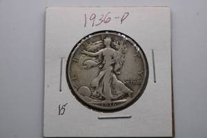 lot 229 image: 1936-D Liberty Walking Half Dollar