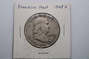 lot 230 image: 1948-D Franklin Half Dollar