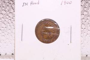 lot 252 image: 1900 Indian Head Penny 1C