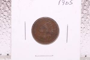 lot 260 image: 1905 Indian Head Penny