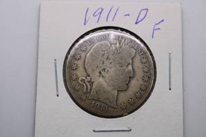 lot 273 image: 1911 D 25C Barber Quarter