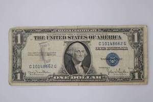 lot 354 image: 1935-D $1 Dollar Silver Certificate