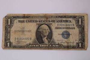 lot 364 image: 1935-A $1 Dollar Silver Certificate