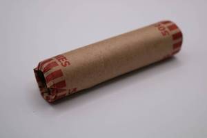 lot 367 image: LINCOLN WHEAT CENT 1909-1958 US COINS 50 Cents PENNY ROLL