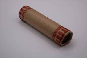 lot 368 image: LINCOLN WHEAT CENT 1909-1958 US COINS 50 Cents PENNY ROLL