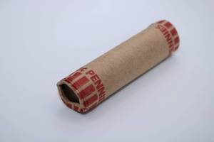 lot 369 image: LINCOLN WHEAT CENT 1909-1958 US COINS 50 Cents PENNY ROLL