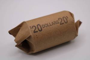 lot 371 image: Lot Of 20 Eisenhower Ike 1$ Dollar Coins