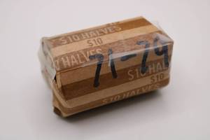 lot 374 image: Kennedy Half Dollar 50C 1971-1979 $10 Roll US Coins