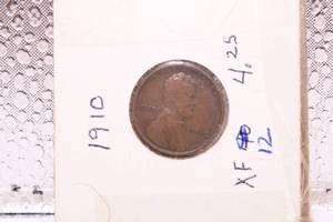 lot 381 image: 1910 P Lincoln Wheat Cent