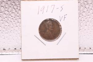 lot 396 image: 1917 S Lincoln Cent