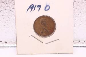 lot 400 image: 1919 D Lincoln Cent