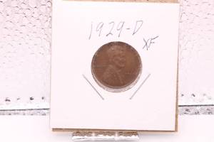 lot 420 image: 1929 D Lincoln Wheat Cent