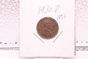 lot 422 image: 1930 DLincoln Wheat Cent