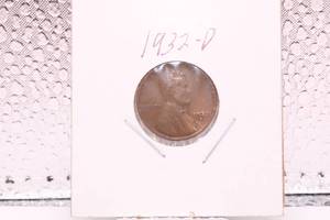 lot 426 image: 1932 D Lincoln Cent