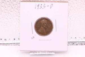 lot 429 image: 1933 D Lincoln Cent