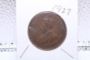 lot 442 image: 1927 Penny Australian Predecimal Coin