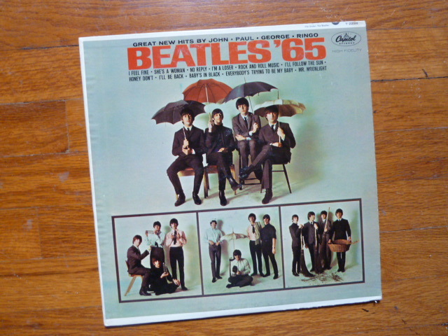 lot 6 image: BEATLES 65  RECORD  45