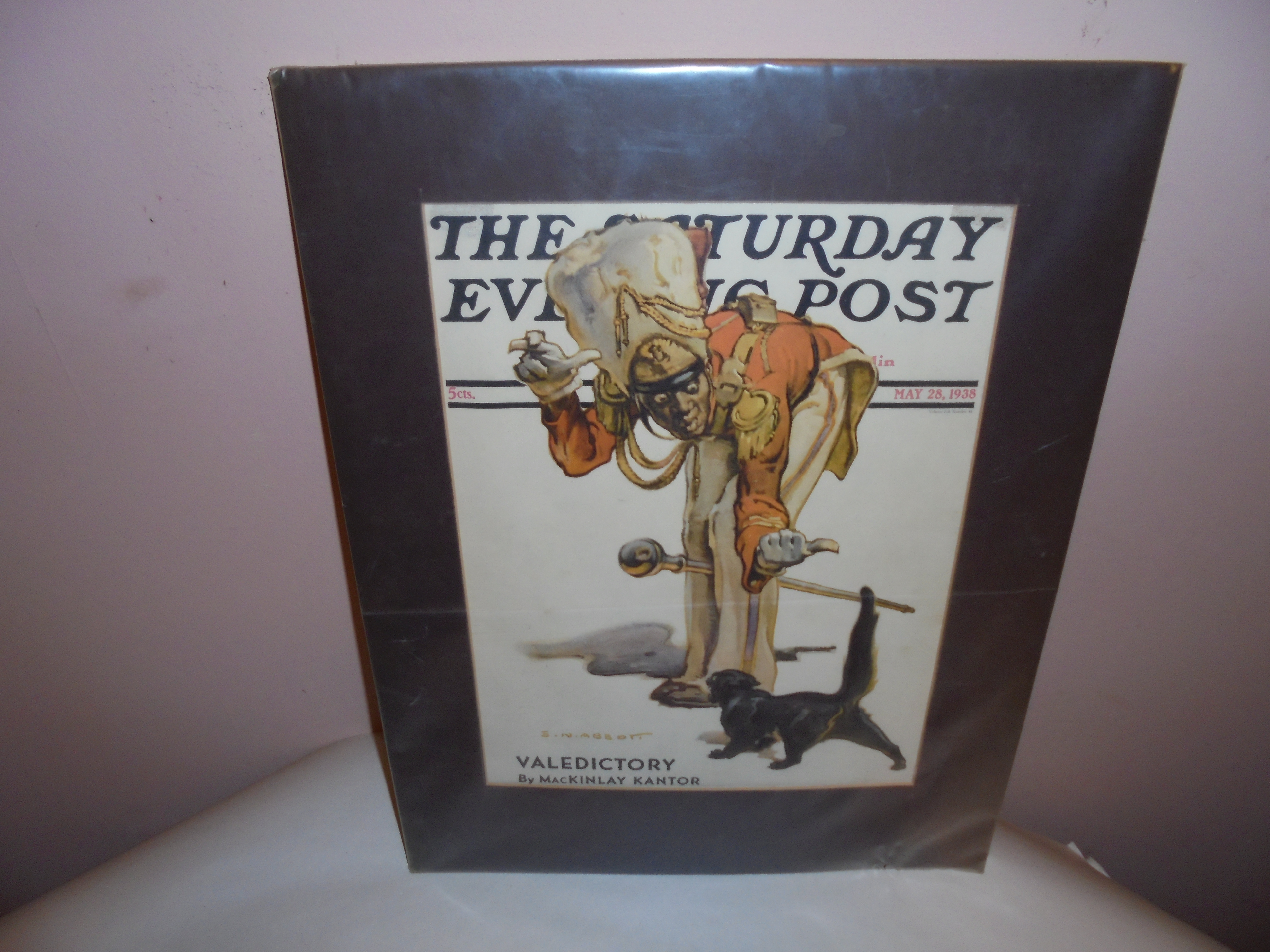 lot 210 image: SATURDAY EVENING POST -MAY 28, 1938