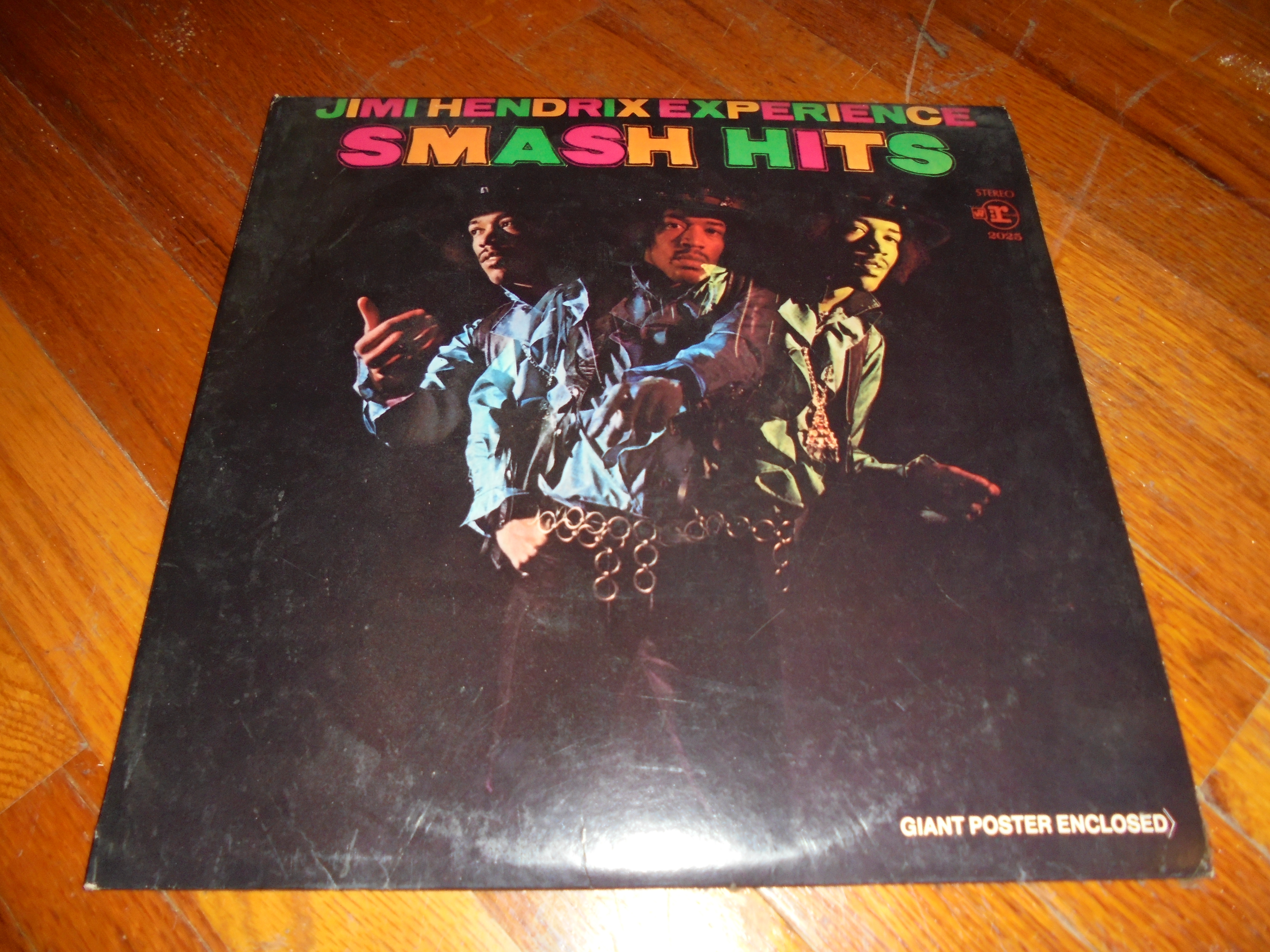 lot 23 image: JIMMY HENDRIX ALBUM with HUGE POSTER