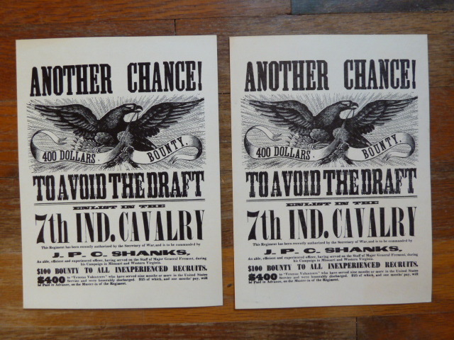 lot 188 image: ANOTHER CHANCE TO AVOID THE DRAFT PRINTS