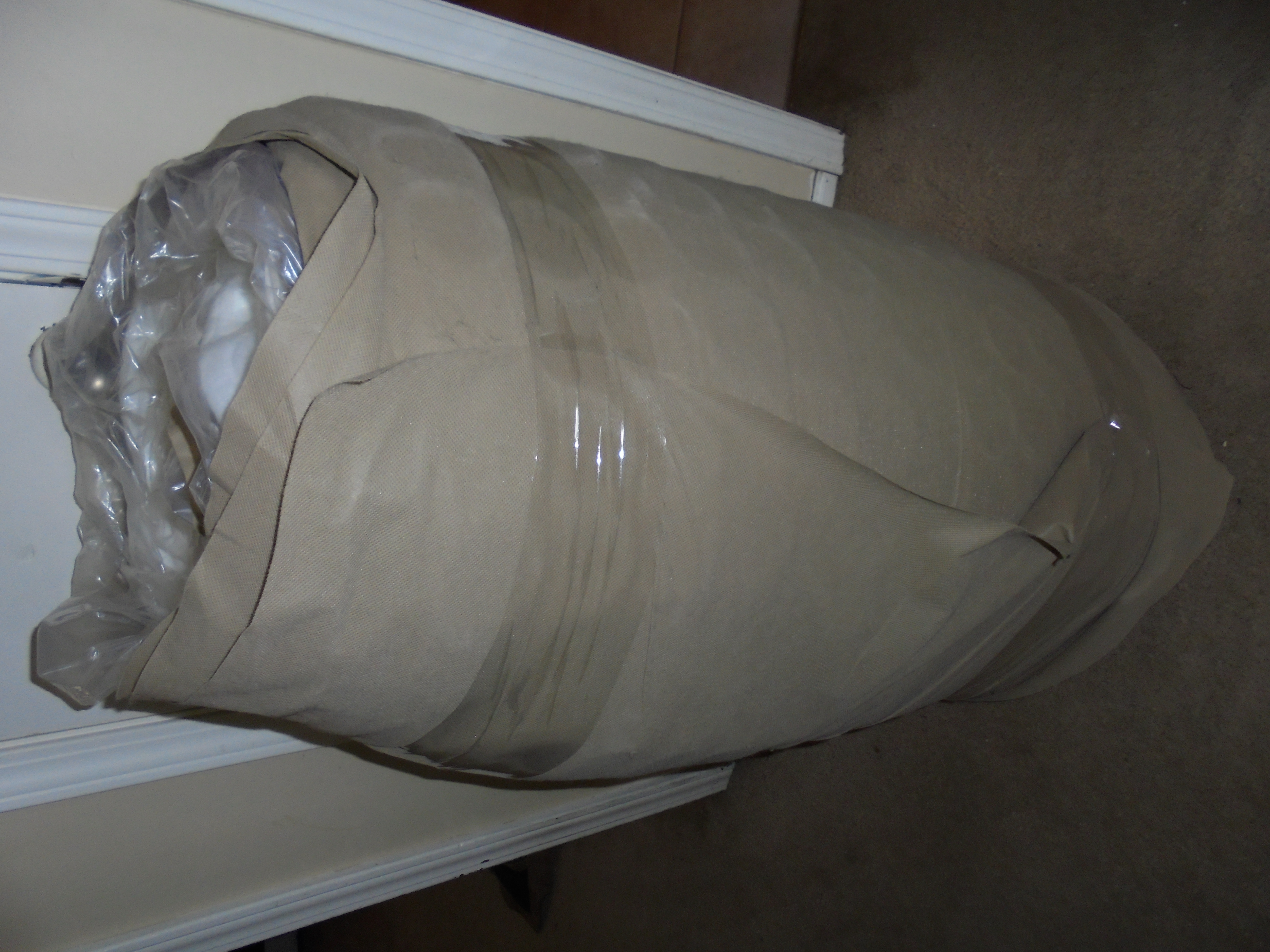 lot 231 image: MEMORY FOAM MATTRESS - BELIEVED TO BE FULL SIZE
