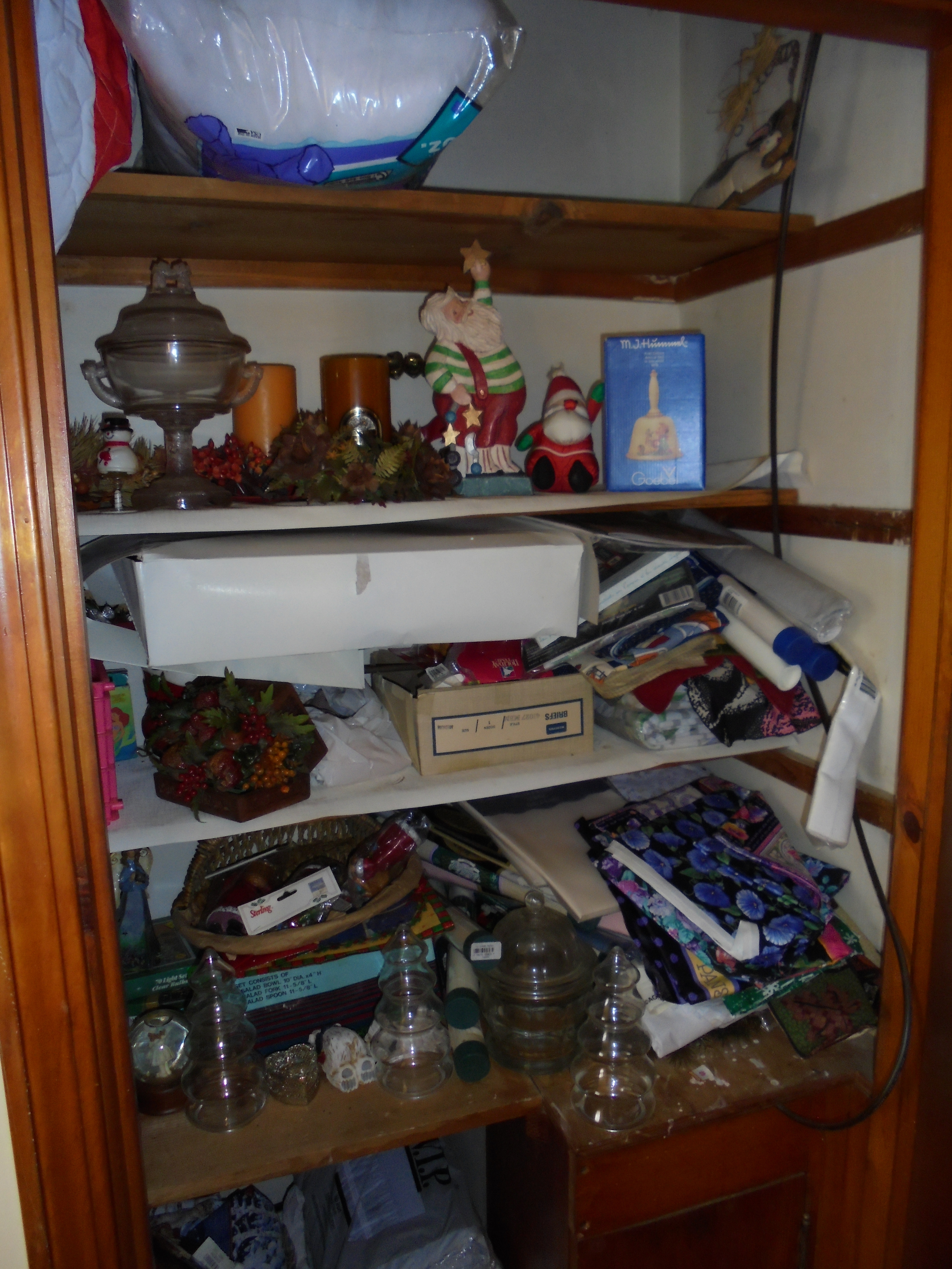 lot 410 image: CLOSET FULL OF GOODIES