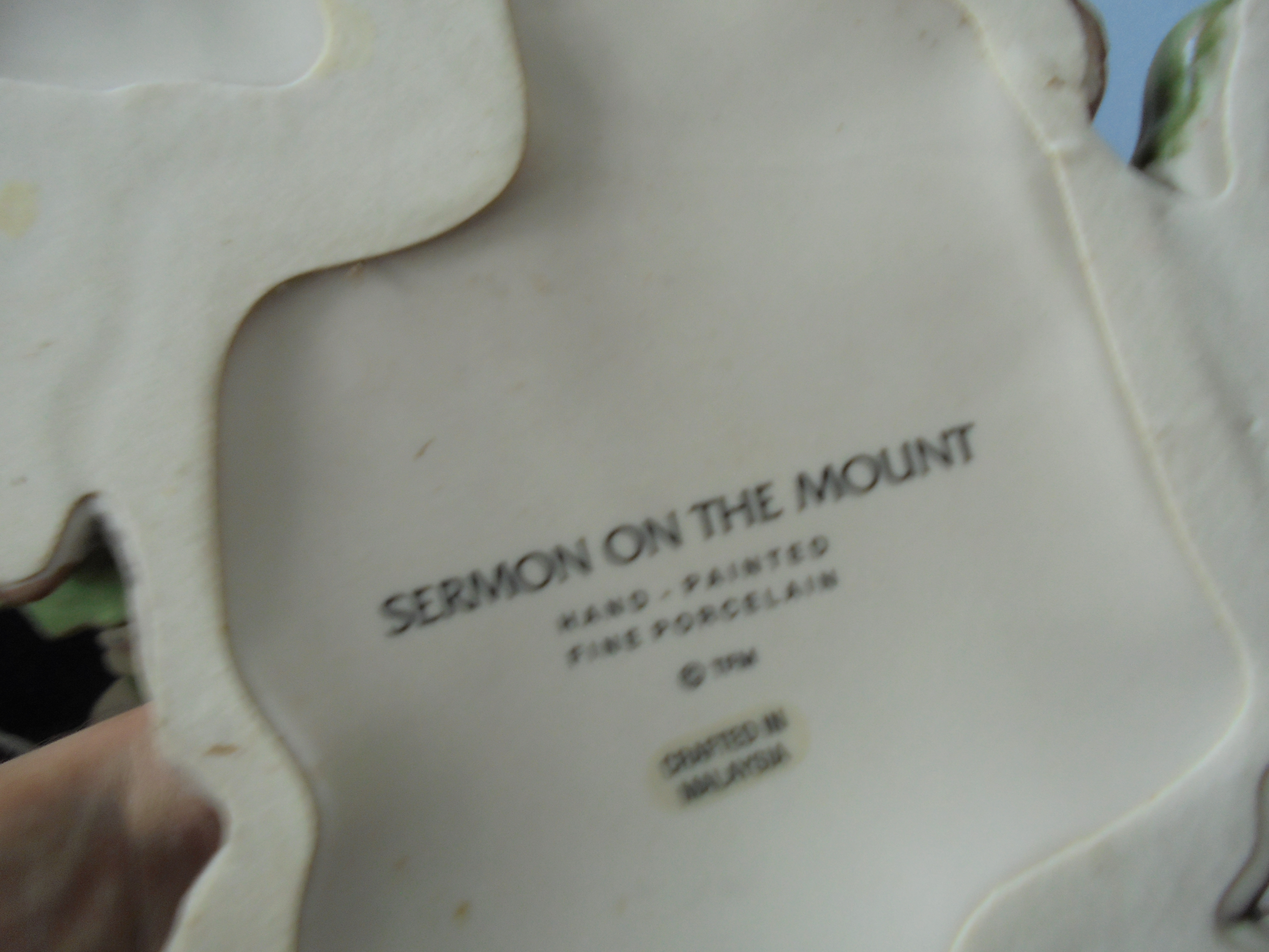 lot 127 image: FRANKLIN MINT - SERMON ON THE MOUNT