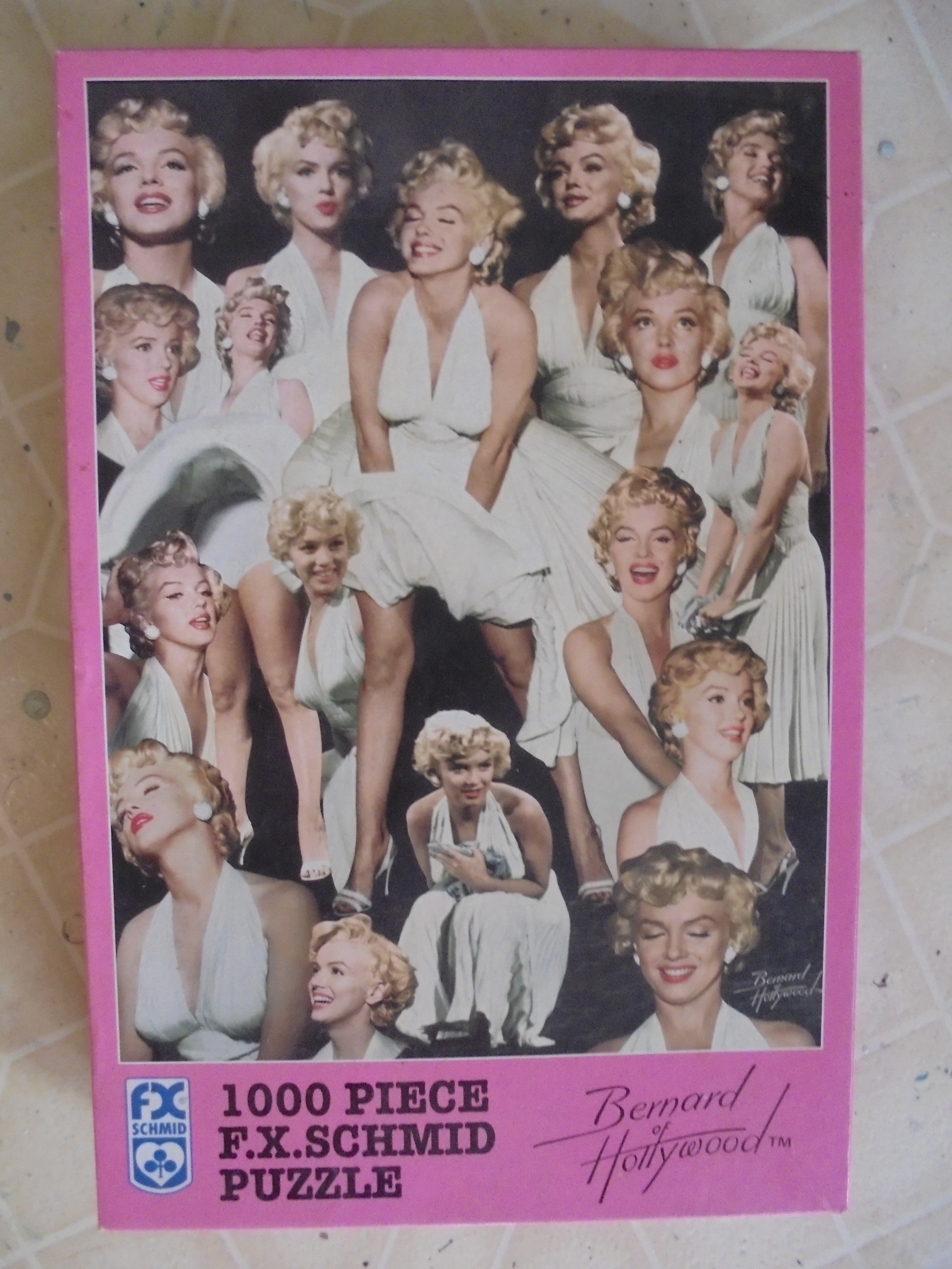 lot 484 image: 1000 PIECE MARILYN MONROE PUZZLE