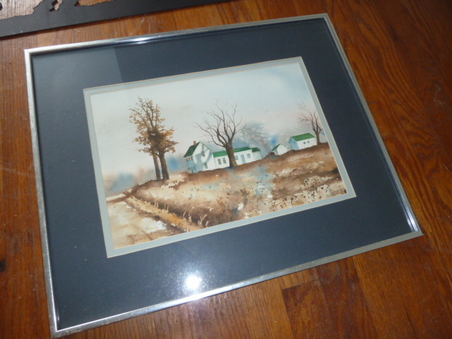 lot 878 image: ORIGINAL WATERCOLOR