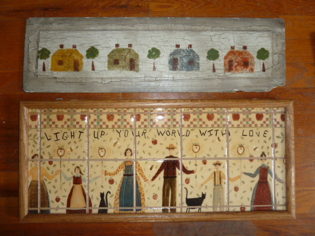 lot 869 image: PAIR OF COUNTRY WALL ART