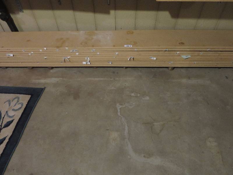 lot 30 image: Huge Lot of Wood Shelving