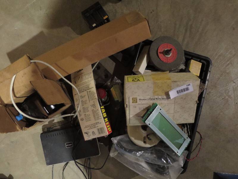 lot 188 image: Lot of Random Industrial Parts