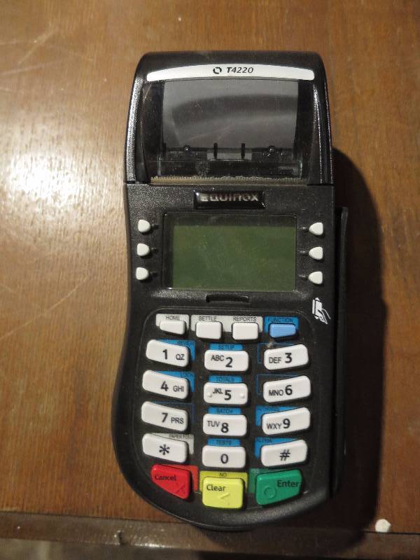 lot 190 image: Credit Card Machine