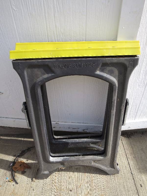 lot 36 image: Pair of Sawhorses