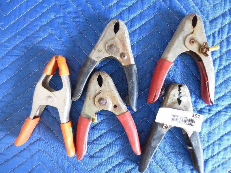 lot 151 image: Electrical Clamps