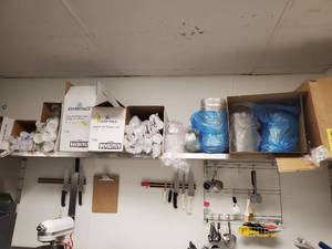 lot 23020 image: Stainless Steel Shelf