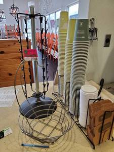 lot 23108 image: Cup Holder, Fruit Holder, Display Rack